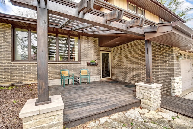 13344 S Stephen Dr, Palos Park, IL 60464 - view of wooden deck