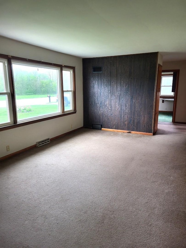 5890 S Il Route 2, Oregon, IL 61061 - unfurnished room with carpet floors, baseboards, and visible vents