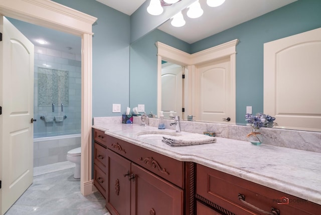 14705 W Mayland Villa Rd, Lincolnshire, IL 60069 - full bath with toilet and vanity