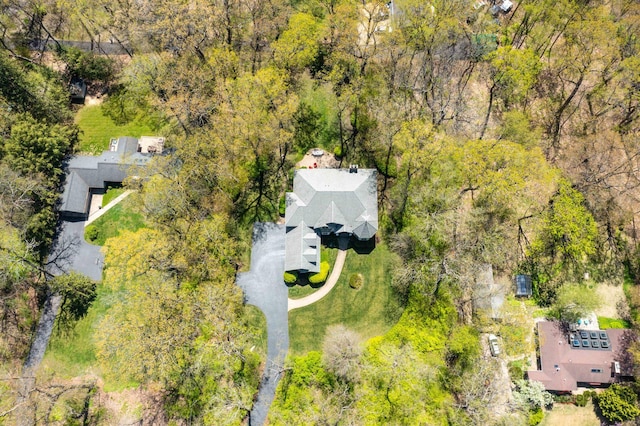 14705 W Mayland Villa Rd, Lincolnshire, IL 60069 - drone / aerial view
