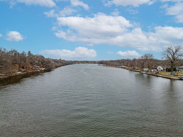 property view of water