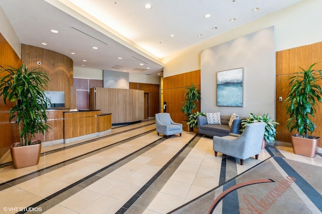 view of welcome area