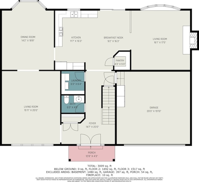 2084 Maplewood Cir, Naperville, IL 60563 - plan