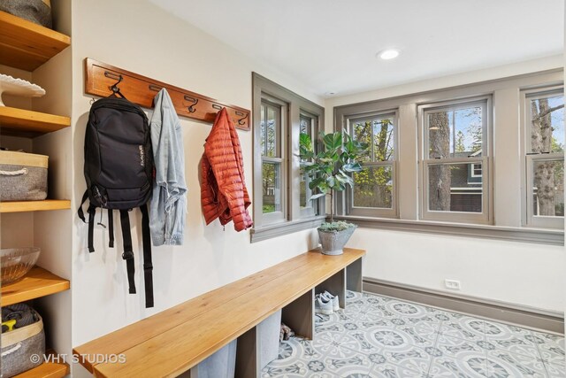 1149 Scott Ave, Winnetka, IL 60093 - mudroom with plenty of natural light and recessed lighting