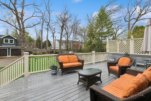 1149 Scott Ave, Winnetka, IL 60093 - wooden terrace featuring a yard and fence
