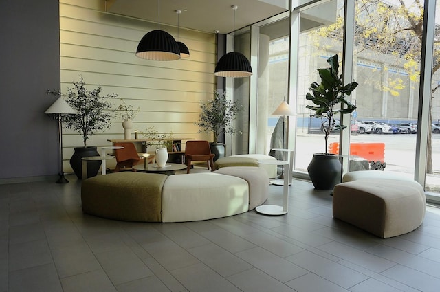 view of community lobby
