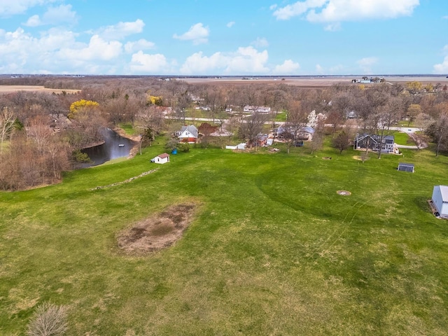 10690 E 1700 N Rd, Pontiac, IL 61764 - bird's eye view with a water view