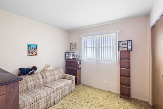 18524 Center Ave, Homewood, IL 60430 - carpeted living room with baseboards