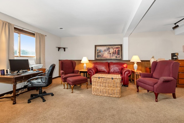 8509 Hemlock St, Orland Park, IL 60462 - living area featuring carpet and visible vents