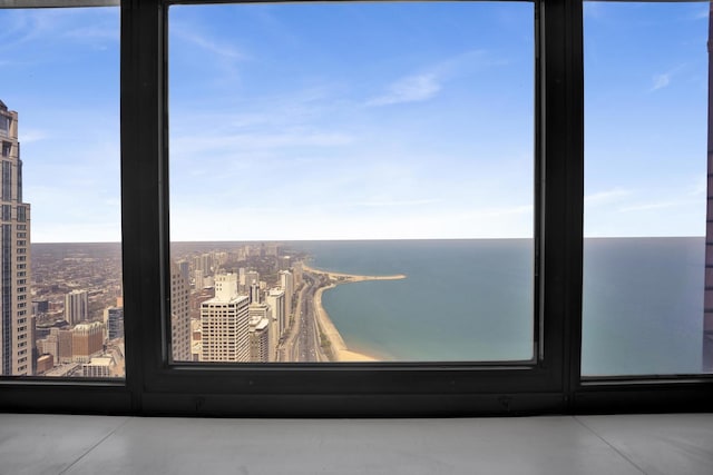 175 E Delaware Pl Unit 5803, Chicago, IL 60611 - view of water feature featuring a view of city