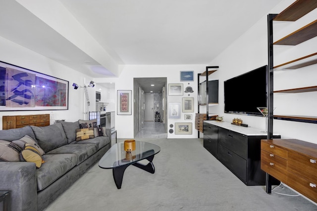 175 E Delaware Pl Unit 5803, Chicago, IL 60611 - living room with carpet flooring