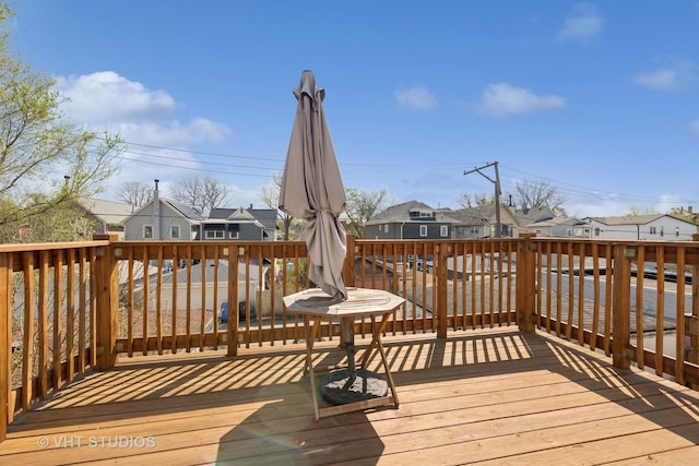 4041 N Kilbourn Ave Unit 2N, Chicago, IL 60641 - deck with a residential view