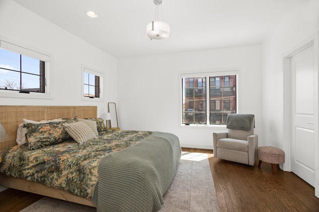 1020 Cedar Ct, Oak Park, IL 60302 - bedroom featuring recessed lighting and wood finished floors
