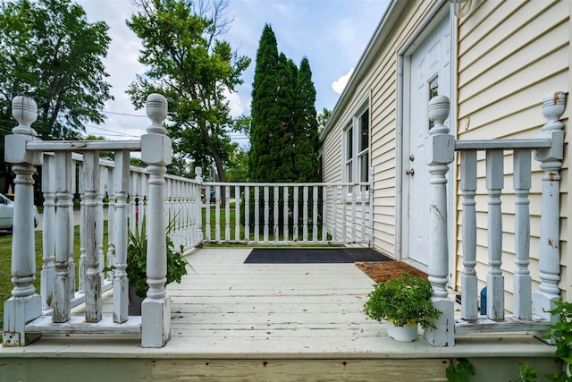 212 Keiser Ave, Normal, IL 61761 - view of wooden terrace