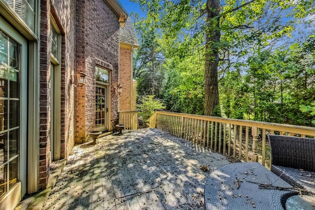 105 Fuller Rd, Hinsdale, IL 60521 - view of deck
