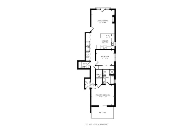 4860 N Kenmore Ave Unit 4S, Chicago, IL 60640 - home floor plan