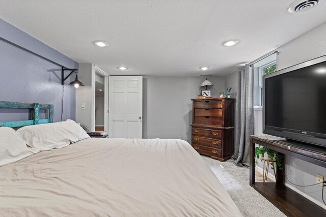 1407 Centennial Dr, Champaign, IL 61821 - carpeted bedroom with recessed lighting