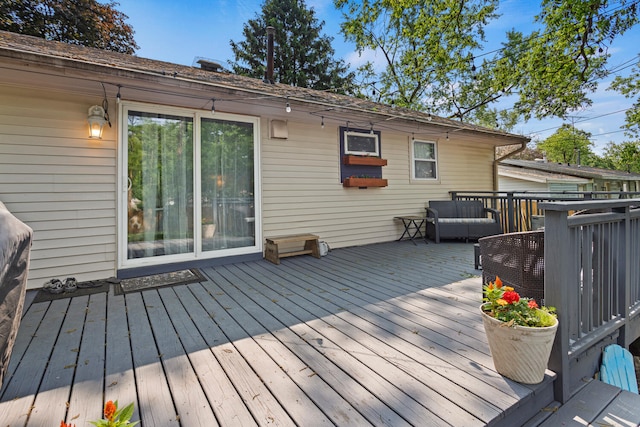 1407 Centennial Dr, Champaign, IL 61821 - view of deck