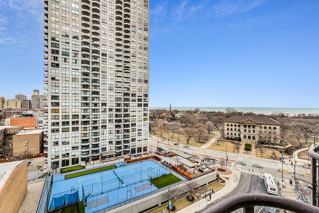 view of property featuring a view of city