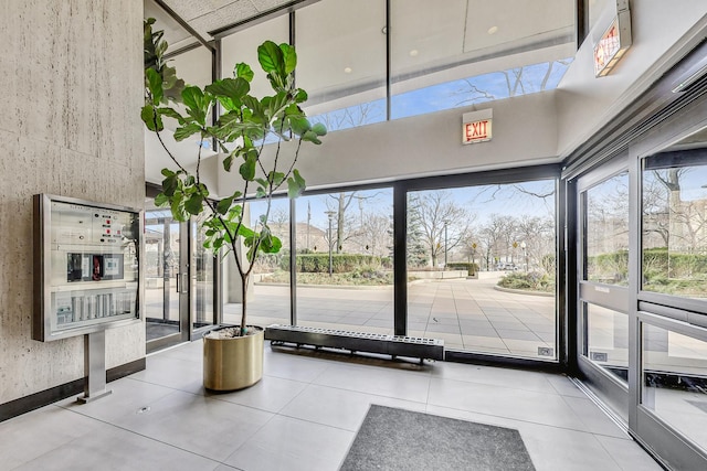 view of community lobby