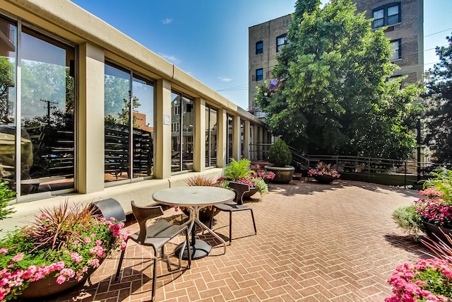 1960 N Lincoln Park W Unit 1103-2, Chicago, IL 60614 - view of patio