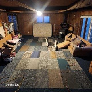 327 W Division, Amboy, IL 61310 - basement with wood walls