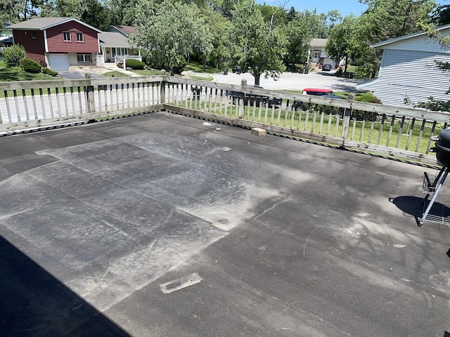 17005 Elm Dr, Hazel Crest, IL 60429 - view of patio / terrace featuring a residential view