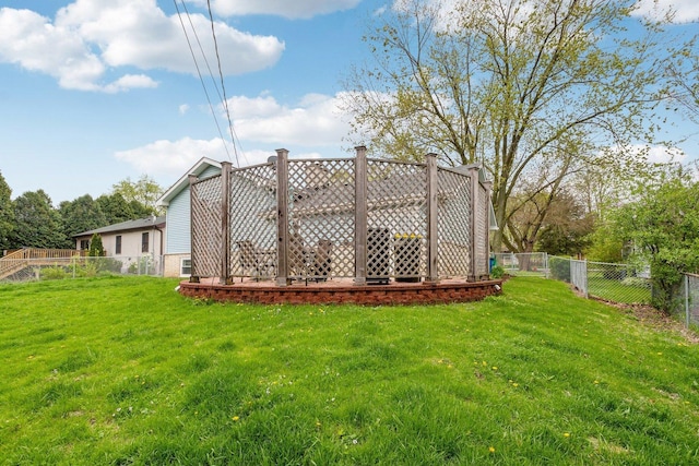 view of yard