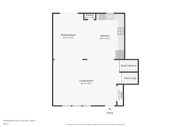 floor plan / room layout