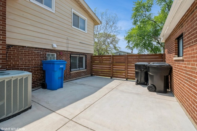 8518 S Avalon Ave, Chicago, IL 60619 - view of patio with cooling unit