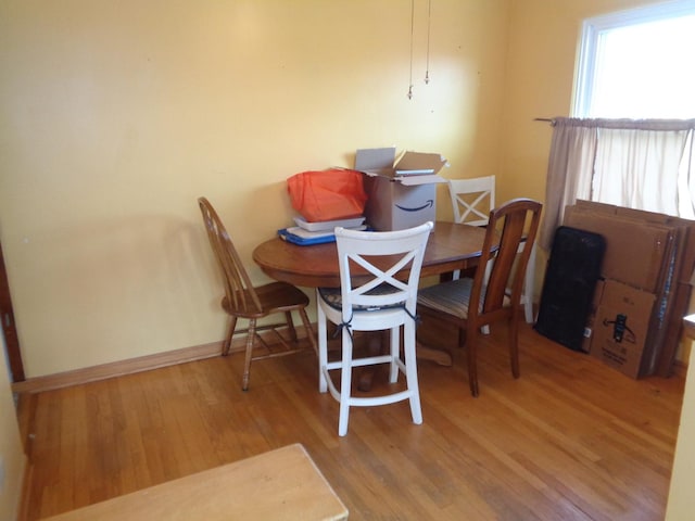 4603 Rose St, Schiller Park, IL 60176 - dining room with wood finished floors and baseboards