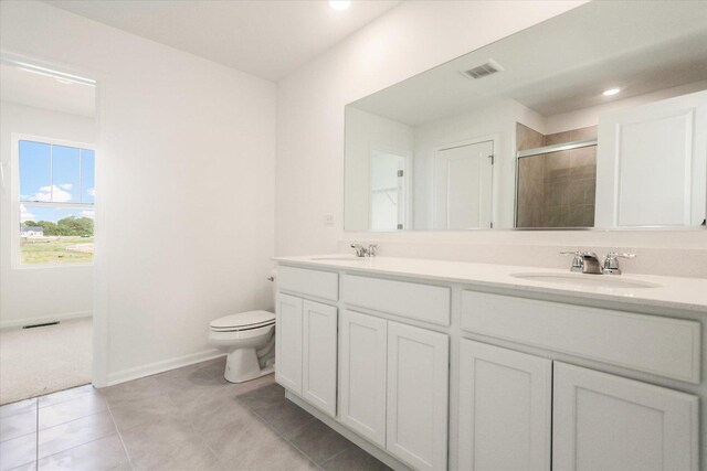 908 Fair Meadow St, North Aurora, IL 60542 - bedroom with multiple windows, a chandelier, and carpet flooring