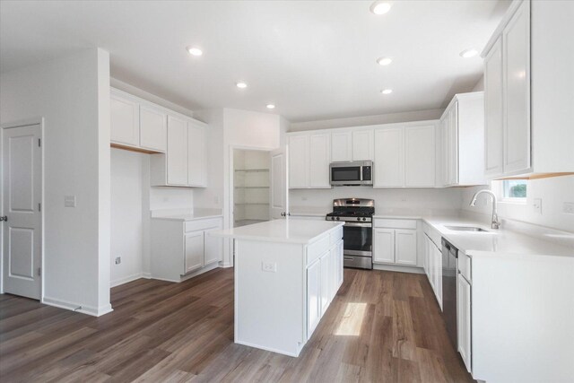 908 Fair Meadow St, North Aurora, IL 60542 - living room with a chandelier, recessed lighting, and light wood-style flooring