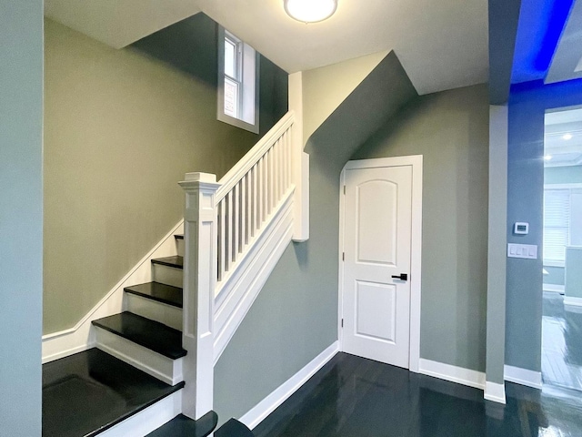 7042 S Eberhart Ave, Chicago, IL 60637 - stairs with wood finished floors and plenty of natural light