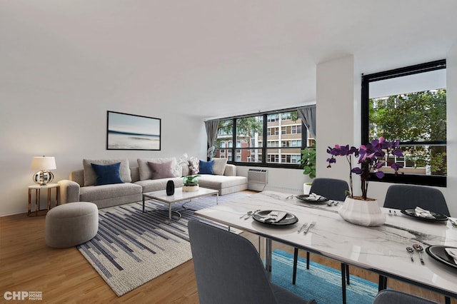33 E Cedar St Unit 3H, Chicago, IL 60611 - living room featuring light wood finished floors and plenty of natural light