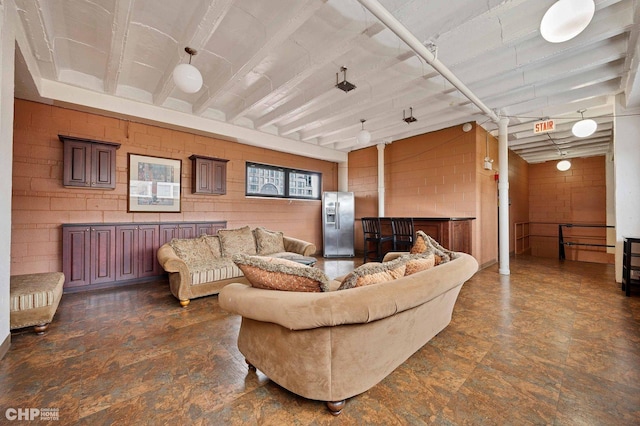 33 E Cedar St Unit 3H, Chicago, IL 60611 - view of living room