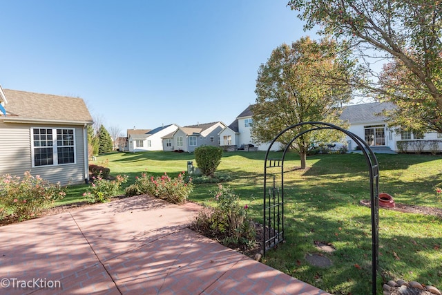 exterior space with a residential view