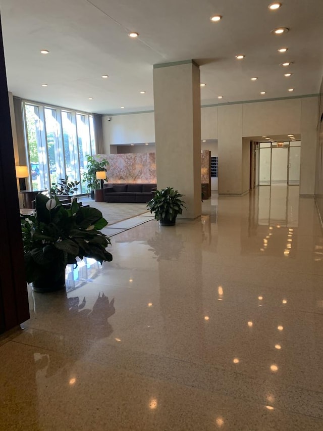 view of building lobby