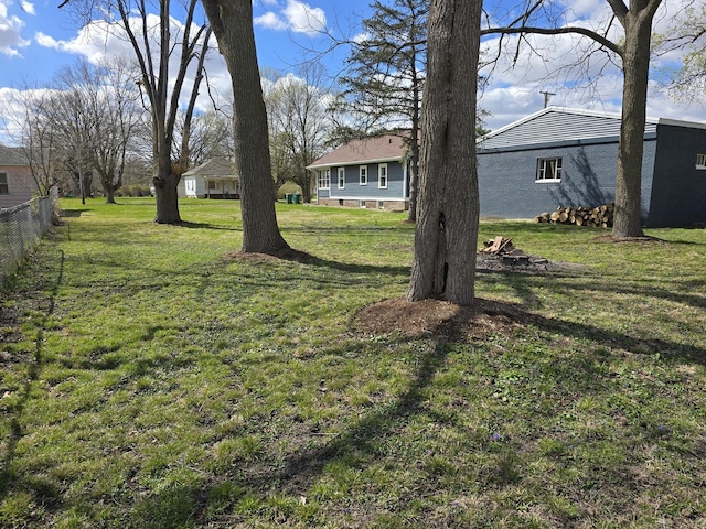 601 Powell St, Streator, IL 61364 - view of yard with fence