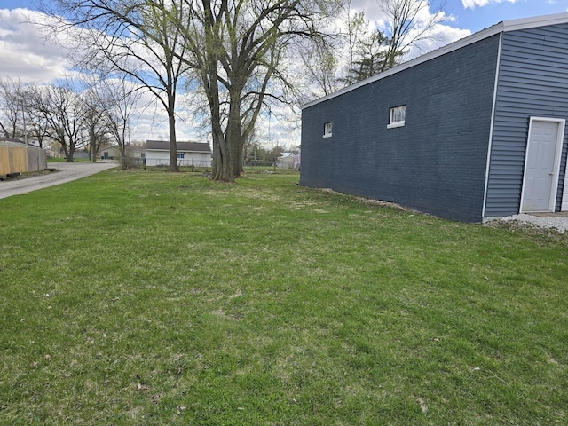 601 Powell St, Streator, IL 61364 - view of yard featuring fence