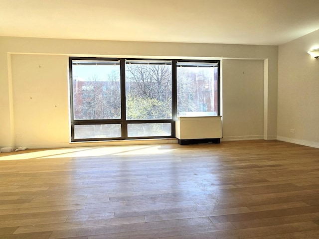 1115 S Plymouth Ct Unit 303, Chicago, IL 60605 - unfurnished room featuring hardwood / wood-style flooring and baseboards