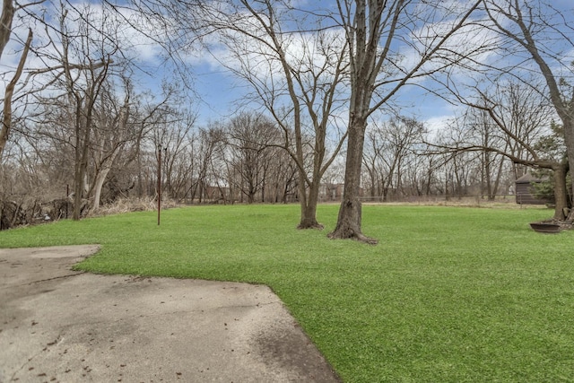 view of yard