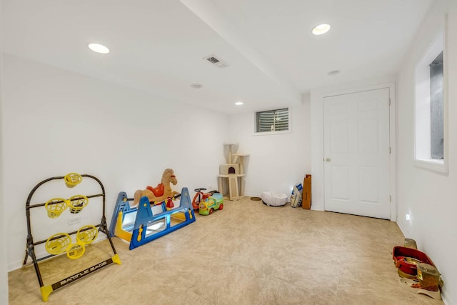 14232 Selva Ln, Orland Park, IL 60462 - recreation room with recessed lighting
