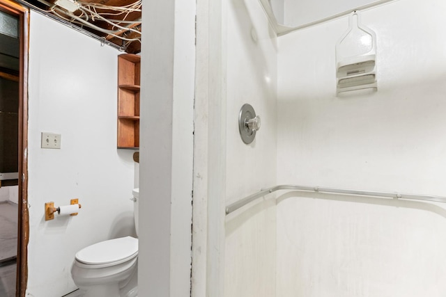 bathroom with toilet