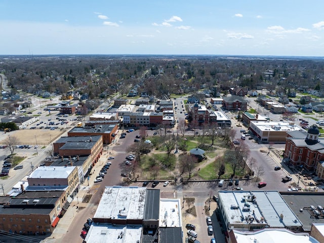 aerial view
