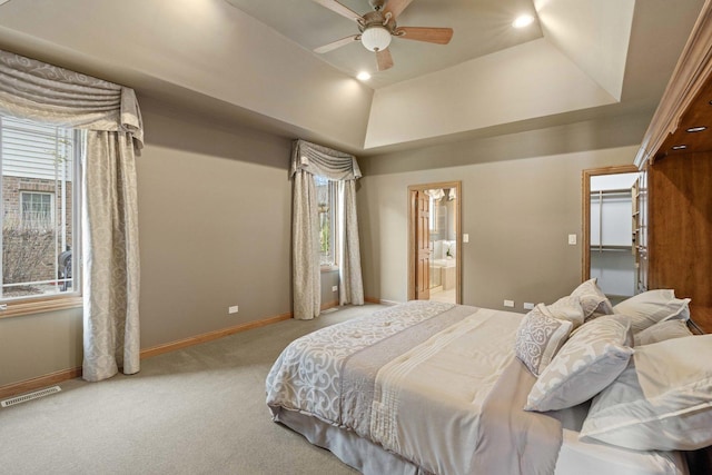 10440 Deer Chase Ave, Orland Park, IL 60467 - carpeted bedroom featuring baseboards, multiple windows, and visible vents
