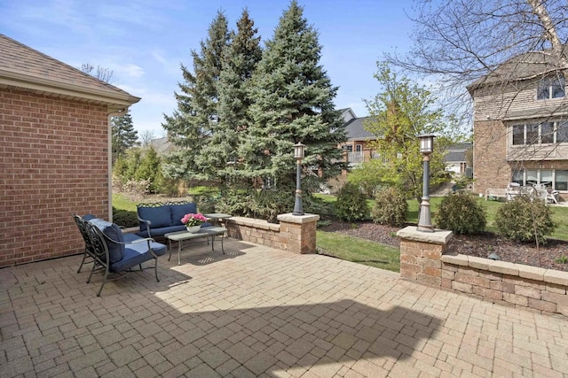 10440 Deer Chase Ave, Orland Park, IL 60467 - view of patio featuring an outdoor living space