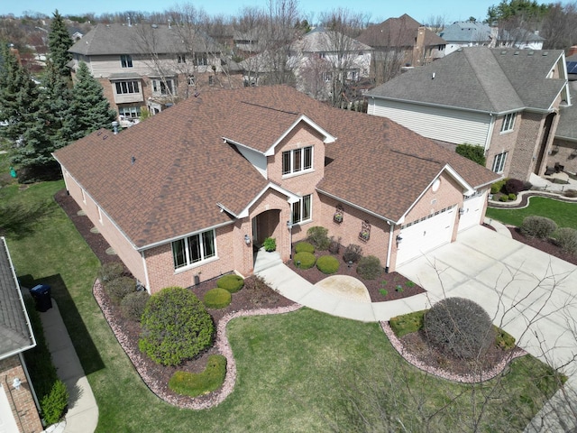 10440 Deer Chase Ave, Orland Park, IL 60467 - drone / aerial view featuring a residential view