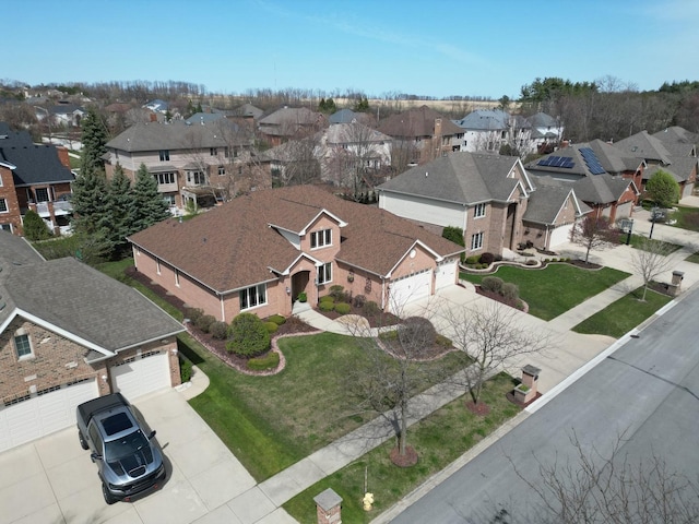 10440 Deer Chase Ave, Orland Park, IL 60467 - drone / aerial view with a residential view