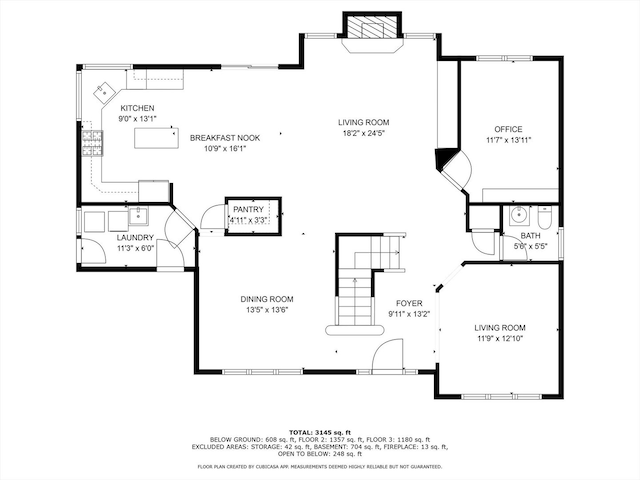 floor plan / room layout